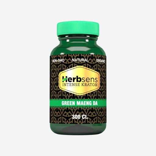 Kratom Green Maeng da capsules 300ct