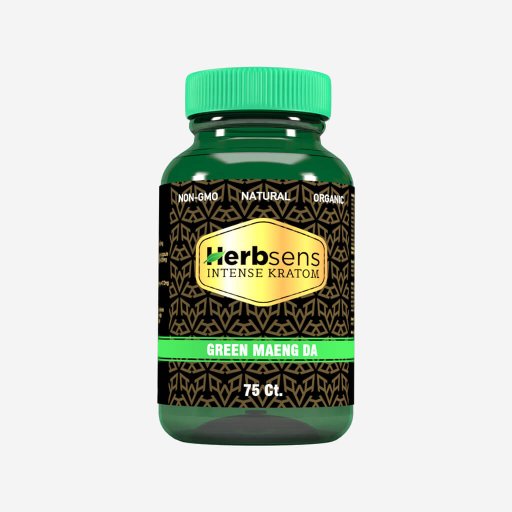 Kratom Green Maeng da capsules 75ct